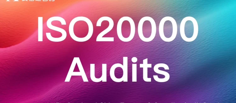 ISO20000 IT service management audits for Chinese IT enterprises & suppliers - improve IT service quality & efficiency