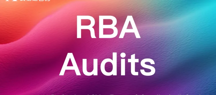 RBA social & environmental responsibility audits for Chinese factories & suppliers - meet global electronics supply chain standards
